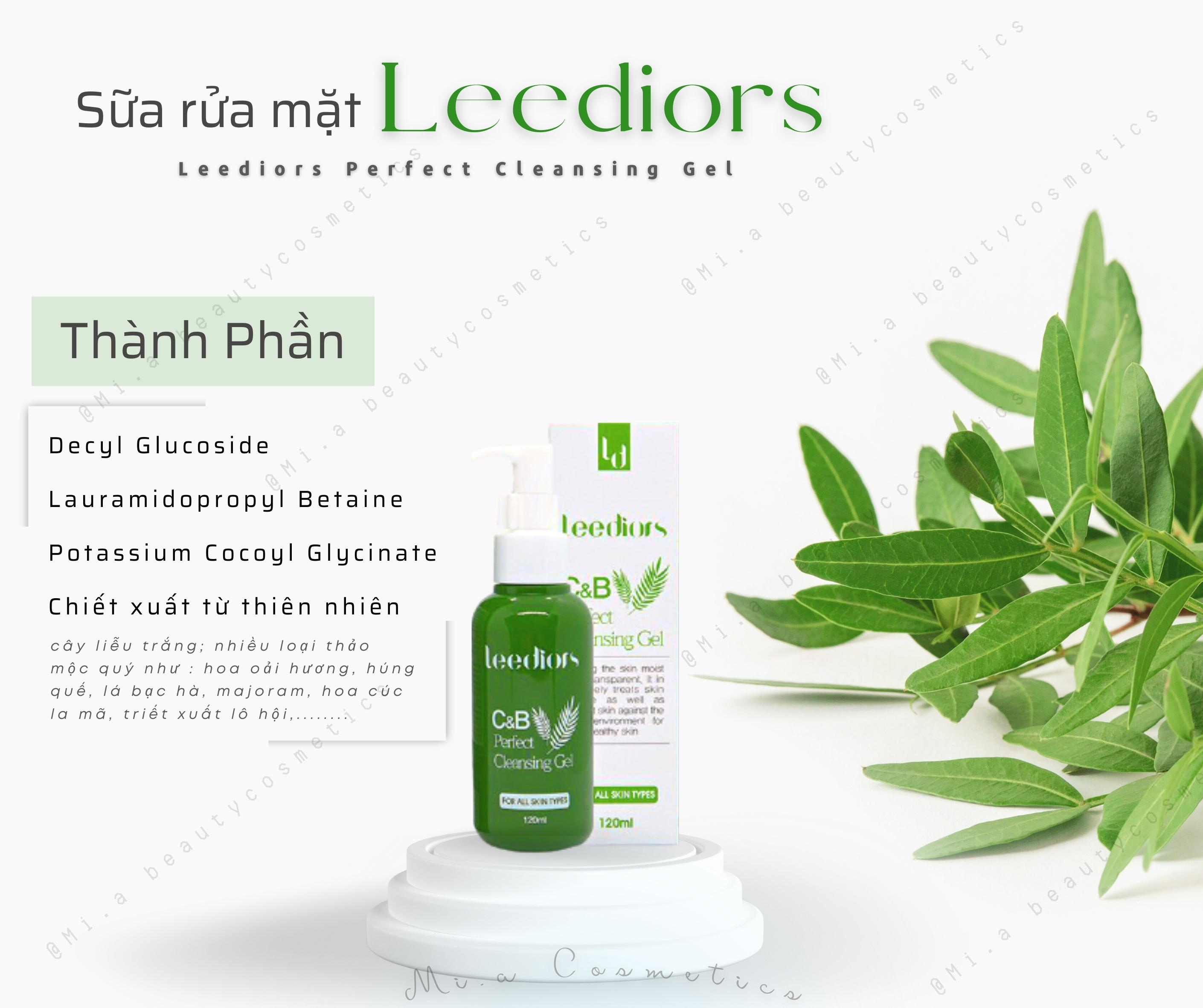 Sữa rửa mặt Leediors C&B Perfect Cleansing Gel