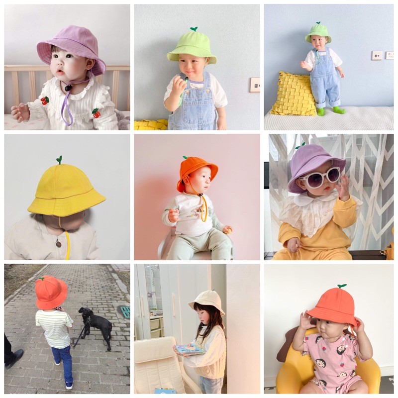 Mũ mầm cây trẻ em và người lớn đủ size