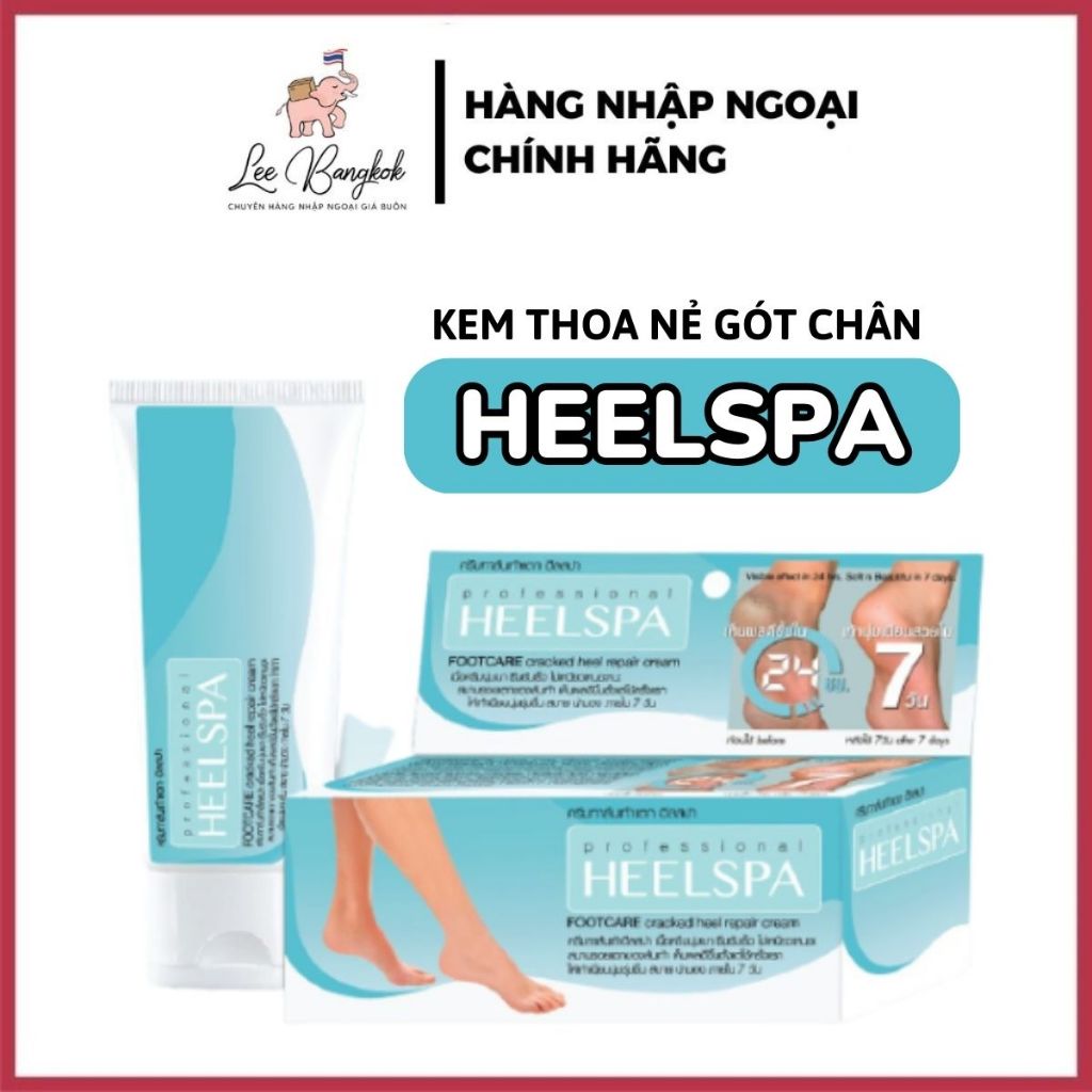 Kem bôi, thoa nứt nẻ gót chân heelspa / heel spa foot care cream thái lan 20gram