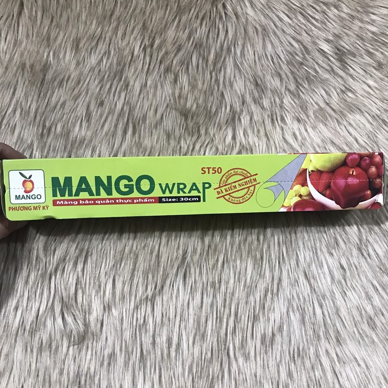 Combo 3 hộp Màng Bọc Thực Phẩm Mango Wrap ST50 30Cm