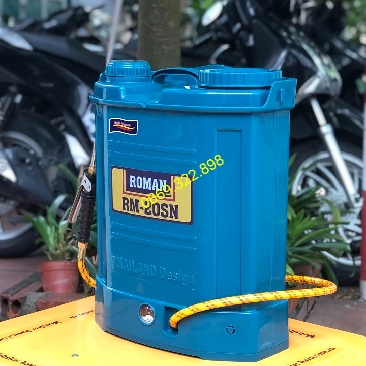 Bình Phun Xịt Điện 20L Roman RM-20SN Pin Lithium