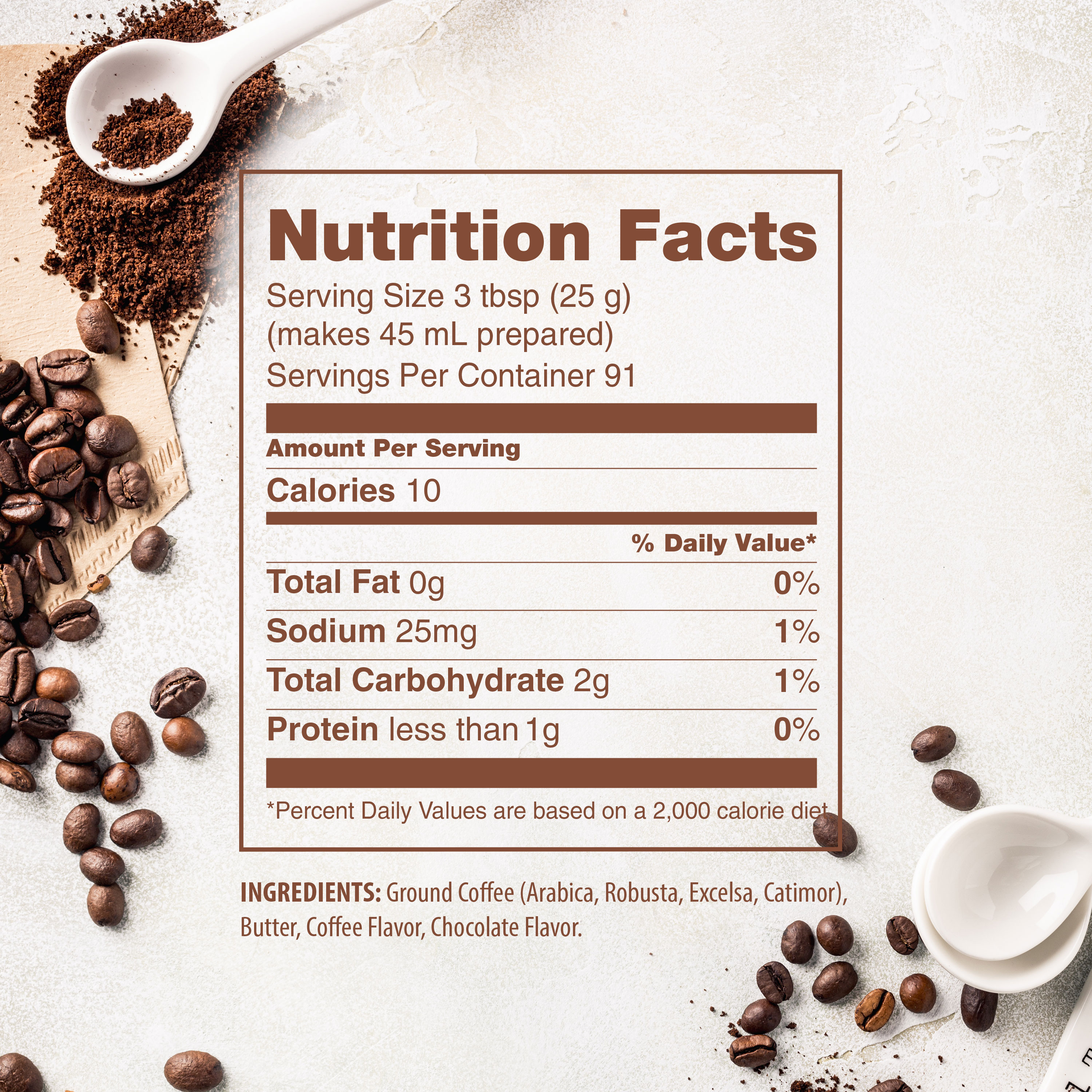 Combo 10 Túi Cà Phê Rang Xay Expert Blend 2 KING COFFEE - Túi 100g