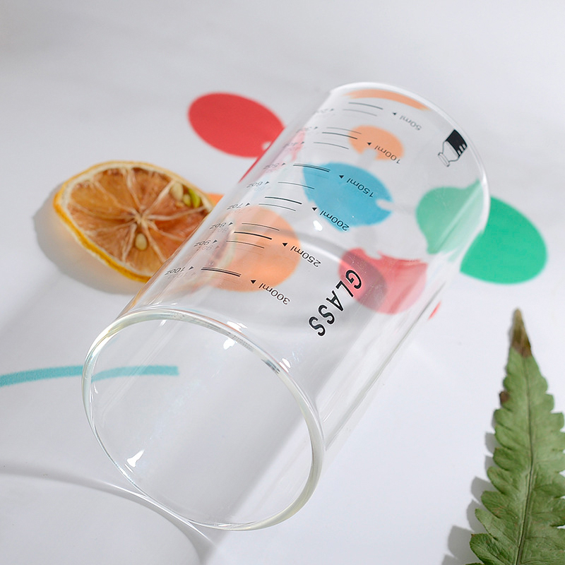 Ly Thủy Tinh Pha Sữa Có Vạch Chia Định Lượng 300ml