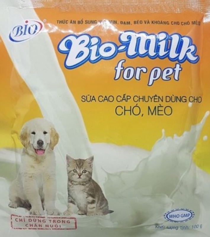 Sữa cho chó mèo