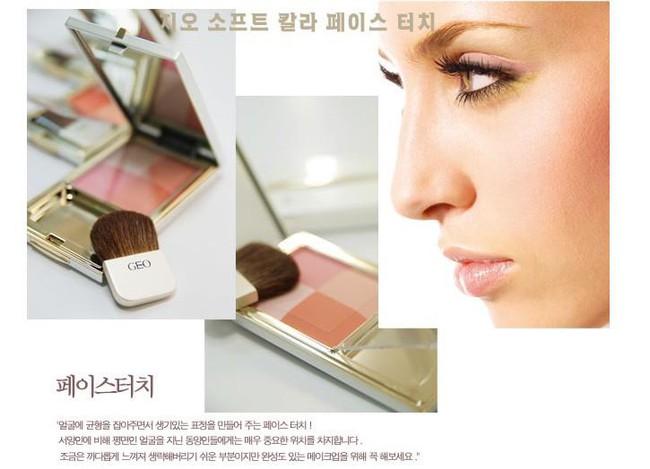 [HCM]Phấn má Hồng GEO Soft Color Face Touch SỐ 3