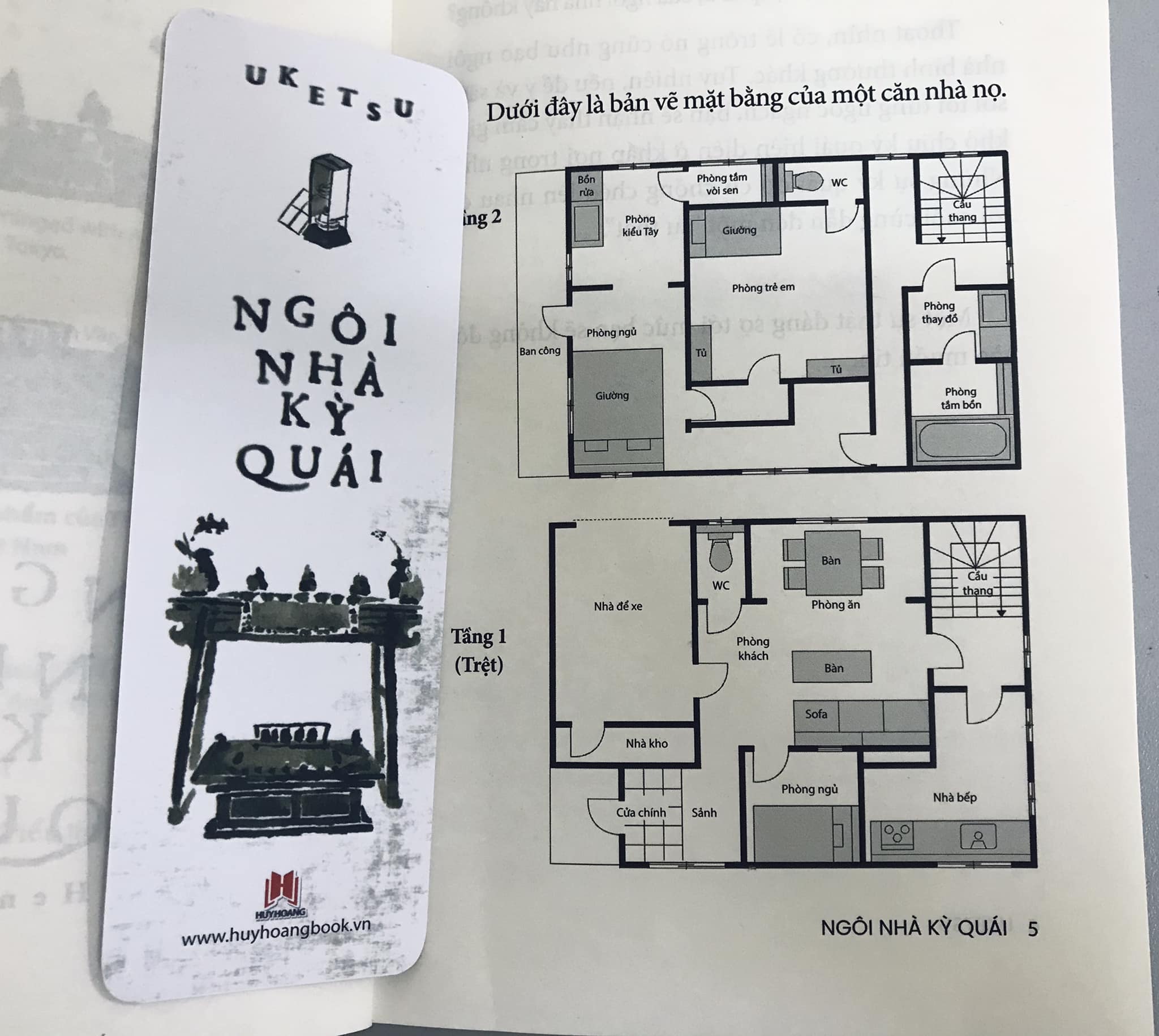 Sách - Ngôi Nhà Kỳ Quái - Uketsu