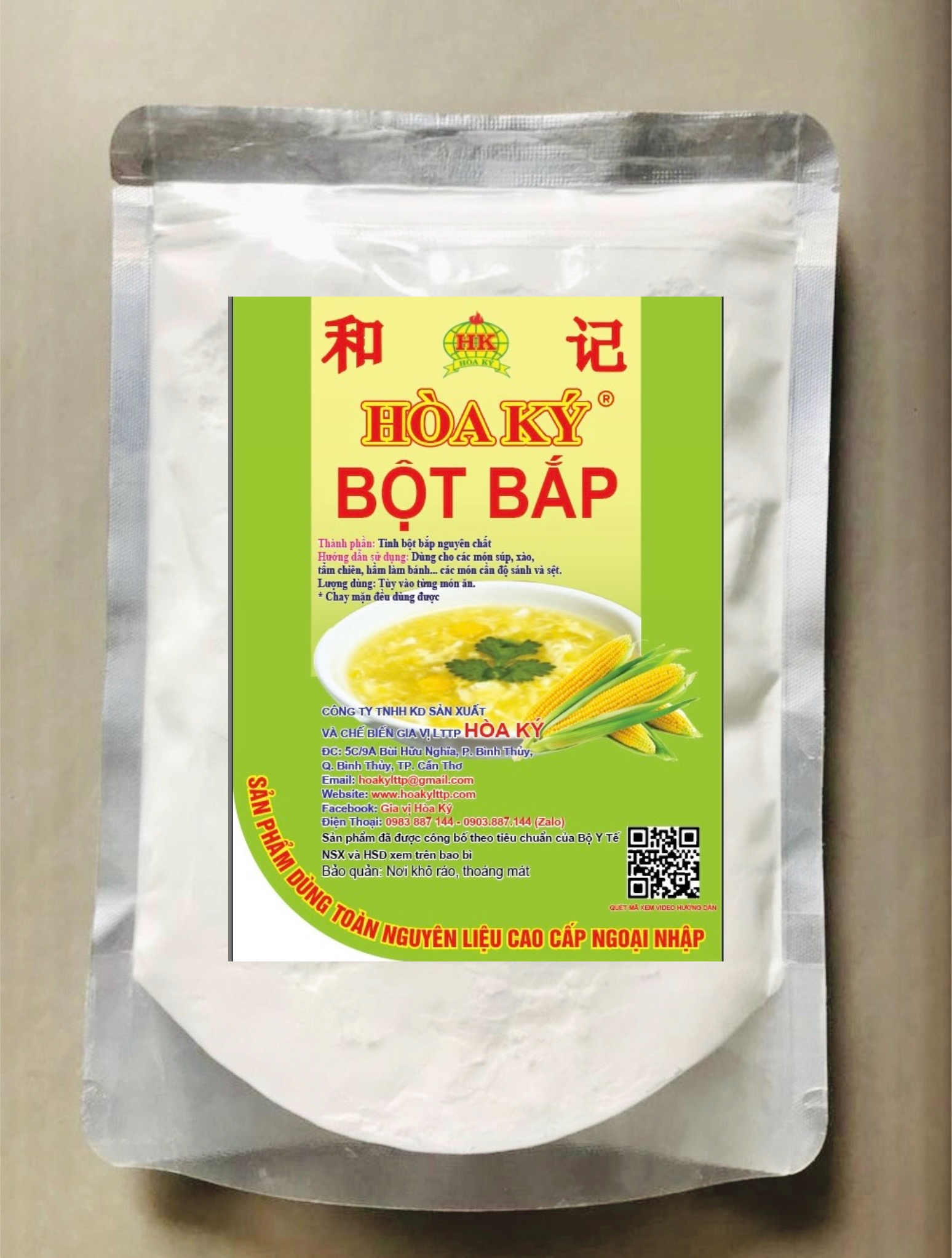 BỘT BẮP Hòa Ký 150gr