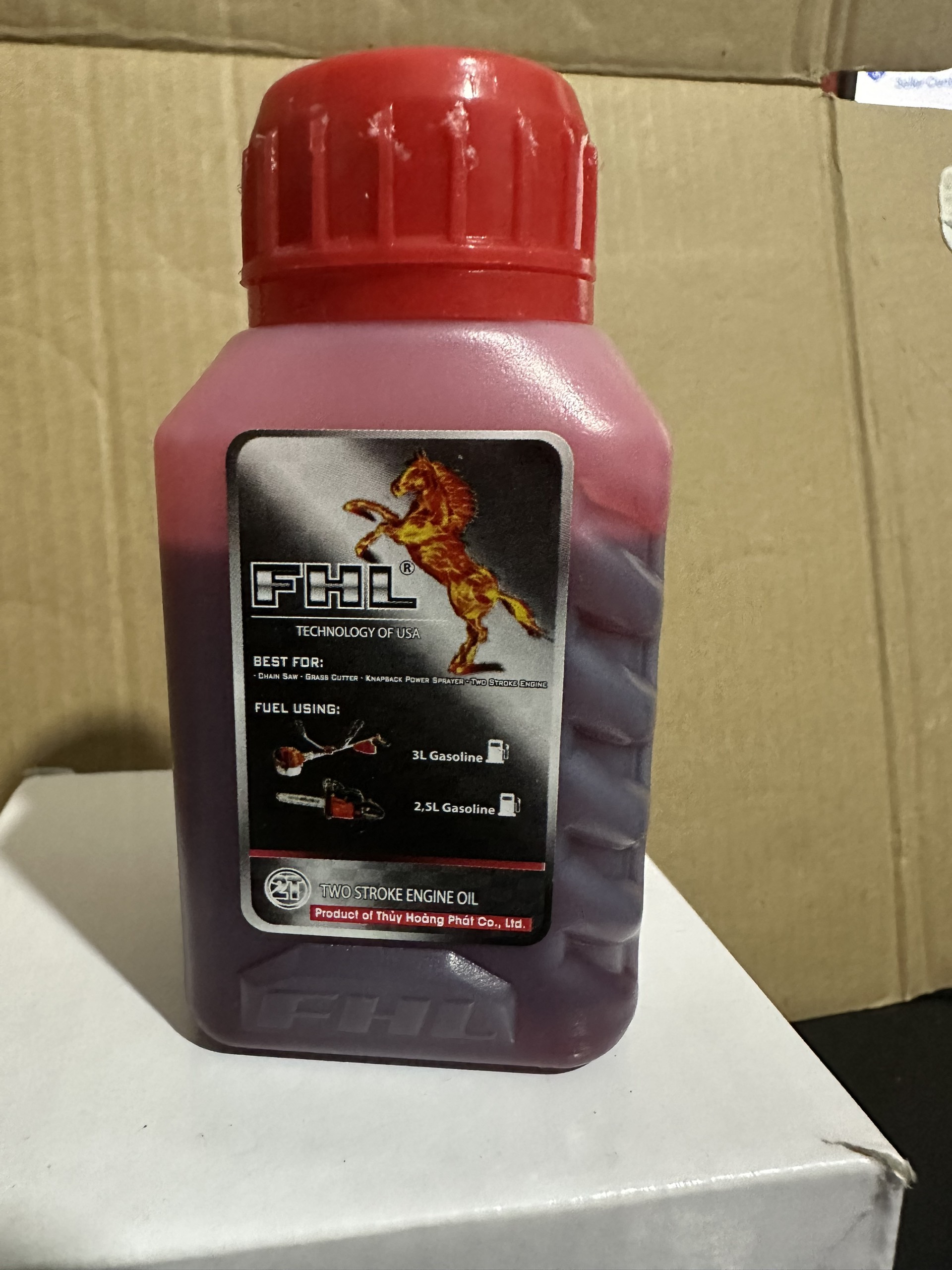 [100ml] Nhớt 2 thì pha xăng máy cưa xích/ cắt cỏ (2 CHAI)