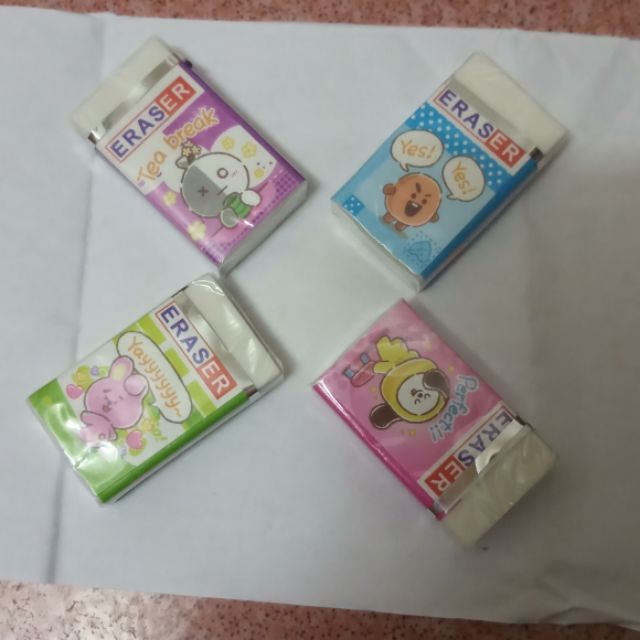 4 viên tẩy đẹp
