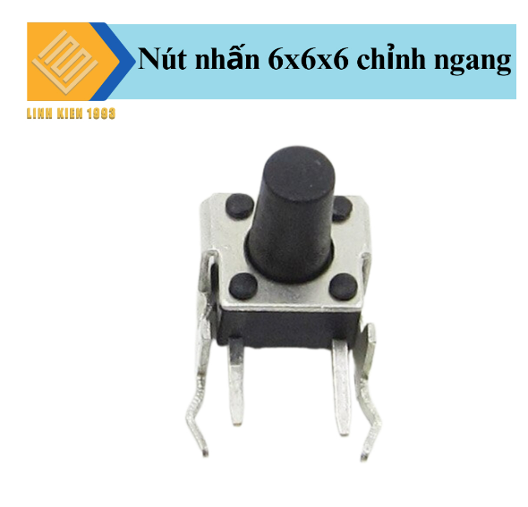 [ 5 CON ] Nút chình ngang 6,6x7,3mm nhấn nhã