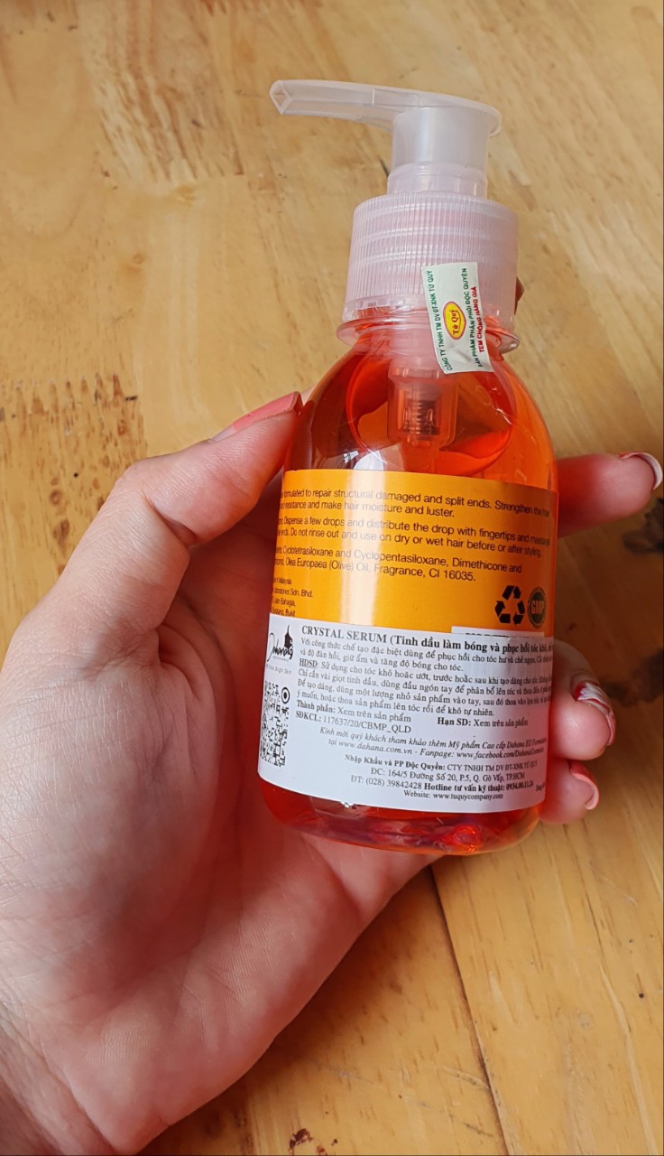 Dầu Dưỡng Tóc Crystal Serum