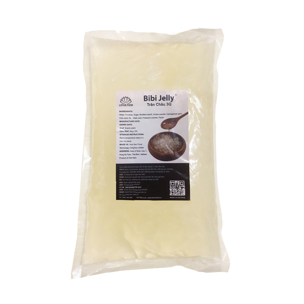 Trân châu 3Q Bibi Jelly 2kg