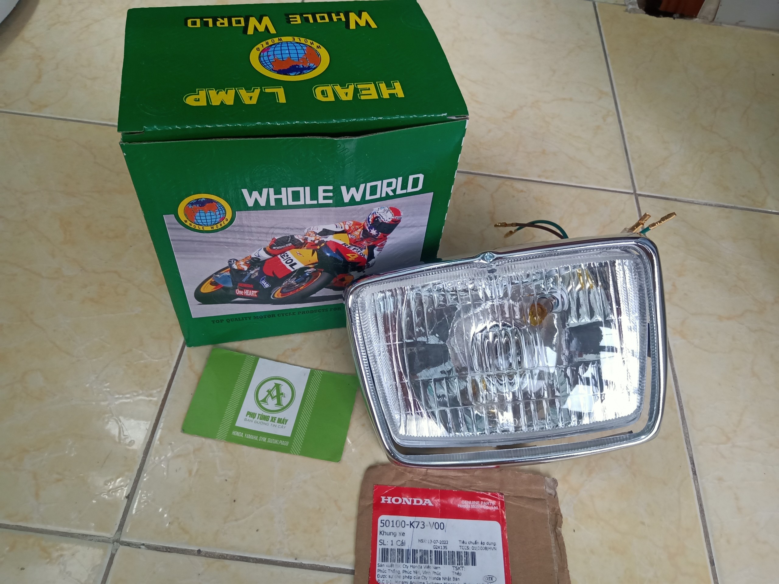 Pha đèn cub 82 ( jack đèn , không bóng )