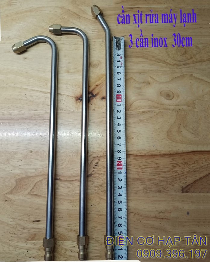 Cần béc xịt rửa xe dài 30cm , vệ sinh máy lạnh , máy giặt 45 - 90 - 120 độ xịt dạng quạt
