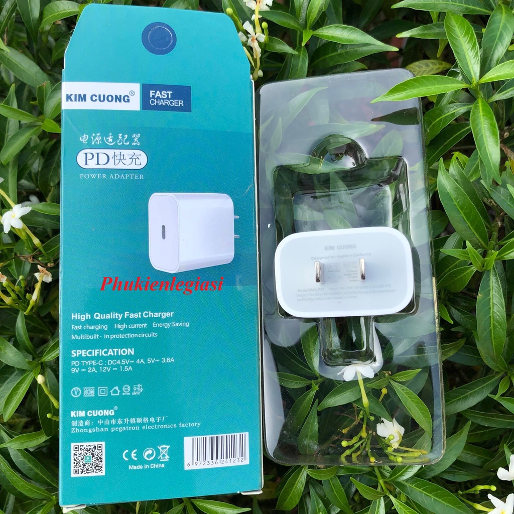 cóc sạc nhanh PD kim cương P21 đầu Type c