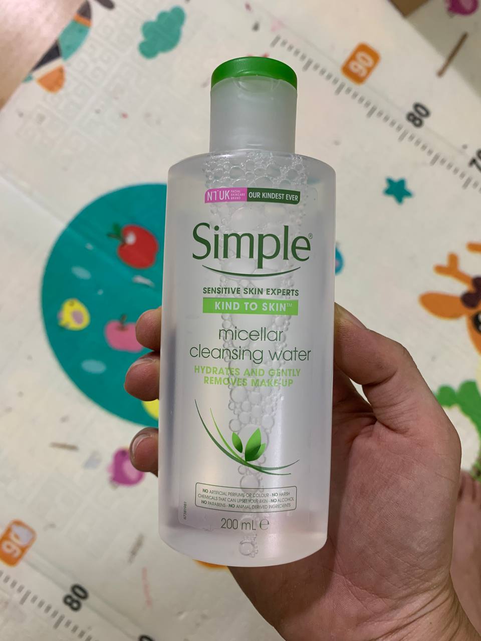 [3 Tặng 1] Nước Tẩy Trang Simple Micellar Cleansing Water 200ml
