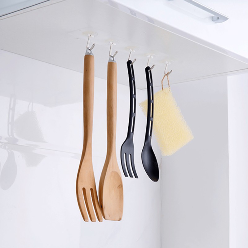Combo 20 Móc Treo Đồ Dán Tường Siêu Chắc, Chịu Lực Cao