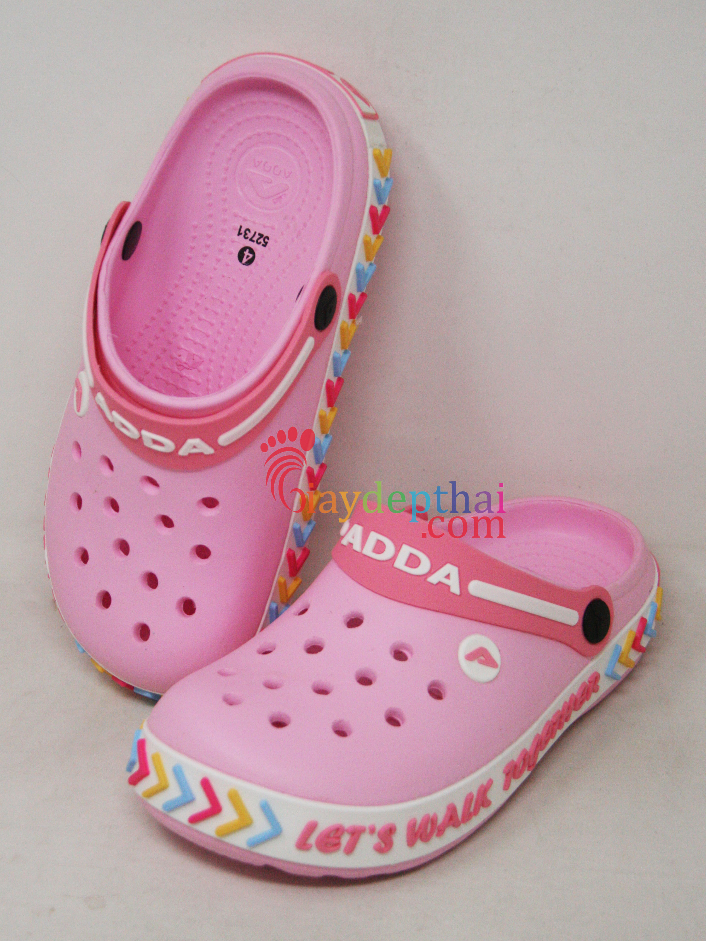[HCM]Giày Sục Nhựa Nữ Thái Lan Adda 52731