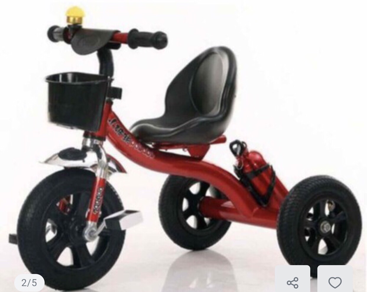 Xe Đạp 3 Bánh Bình Nước Cho Bé