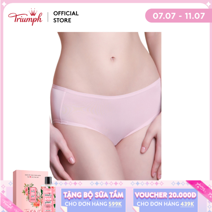 [Voucher 20K + Quà Sữa tắm cho đơn 699K từ 7.7-11.7] Quần lót nữ Triumph Simply Everyday Basic Hipster