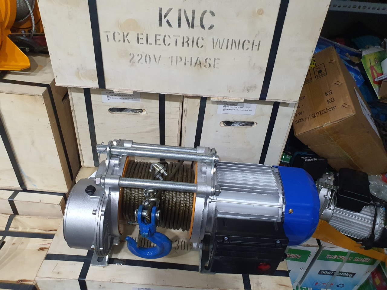 Tời Đa Năng 750/1500KG ( 4kw) ( 22m/p)