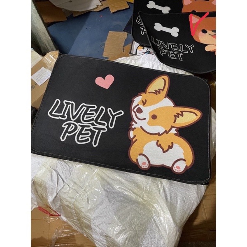 Thảm chân 3D hình thú siêu cute