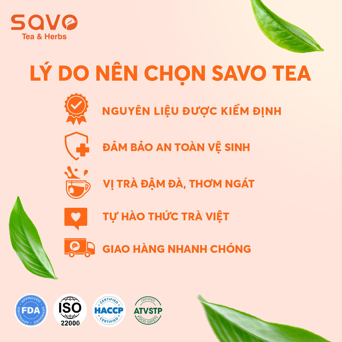 [HCM]TRÀ SAVO WARMING ( Warming Tea) - Hộp 20 gói x 2gr