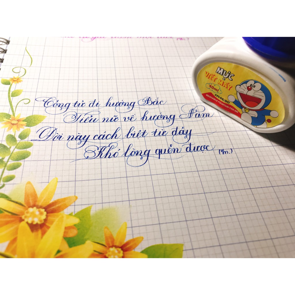 🌻 Mực bút máy học sinh Doremon