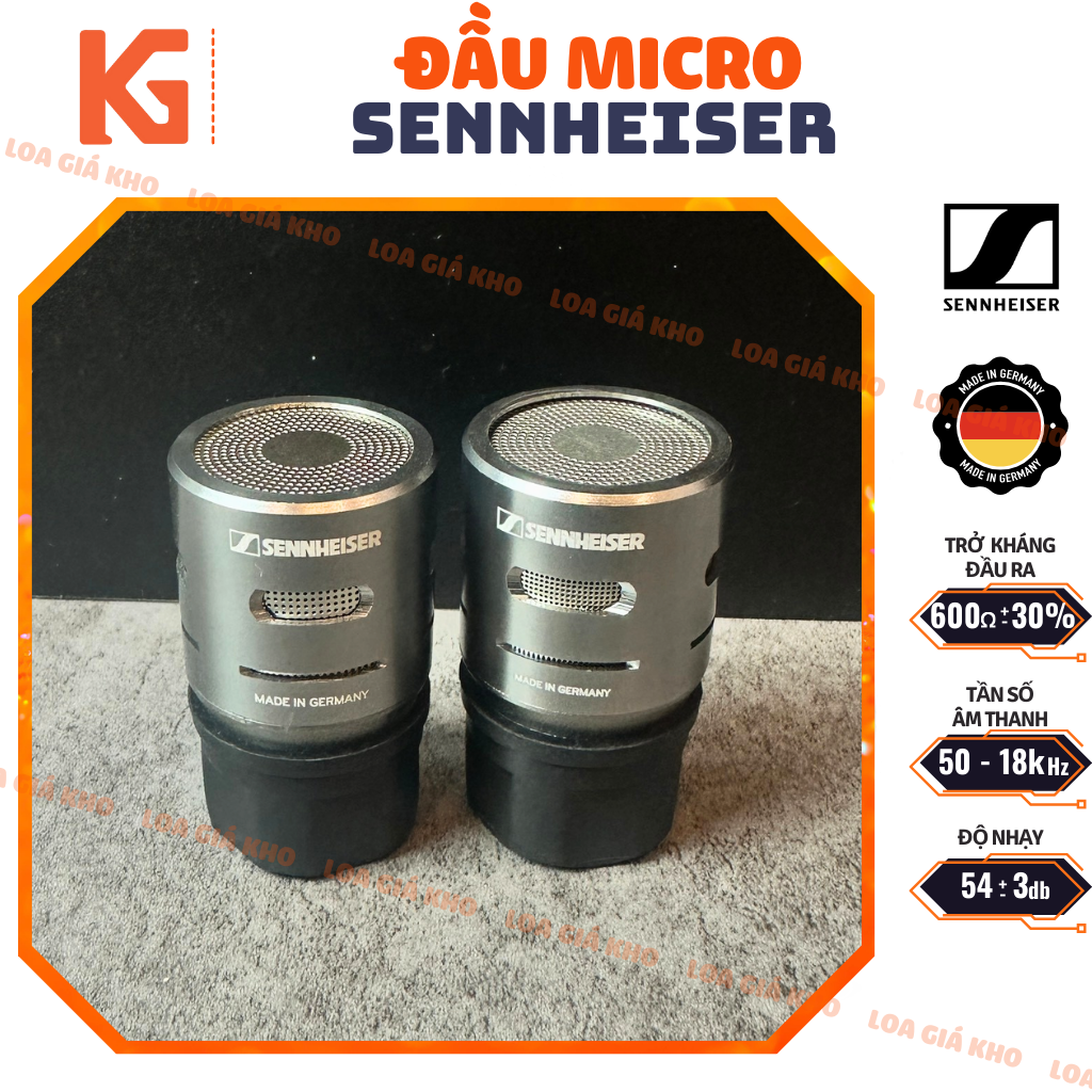 Đầu micro hãng Sennheiser - Hàng nhập