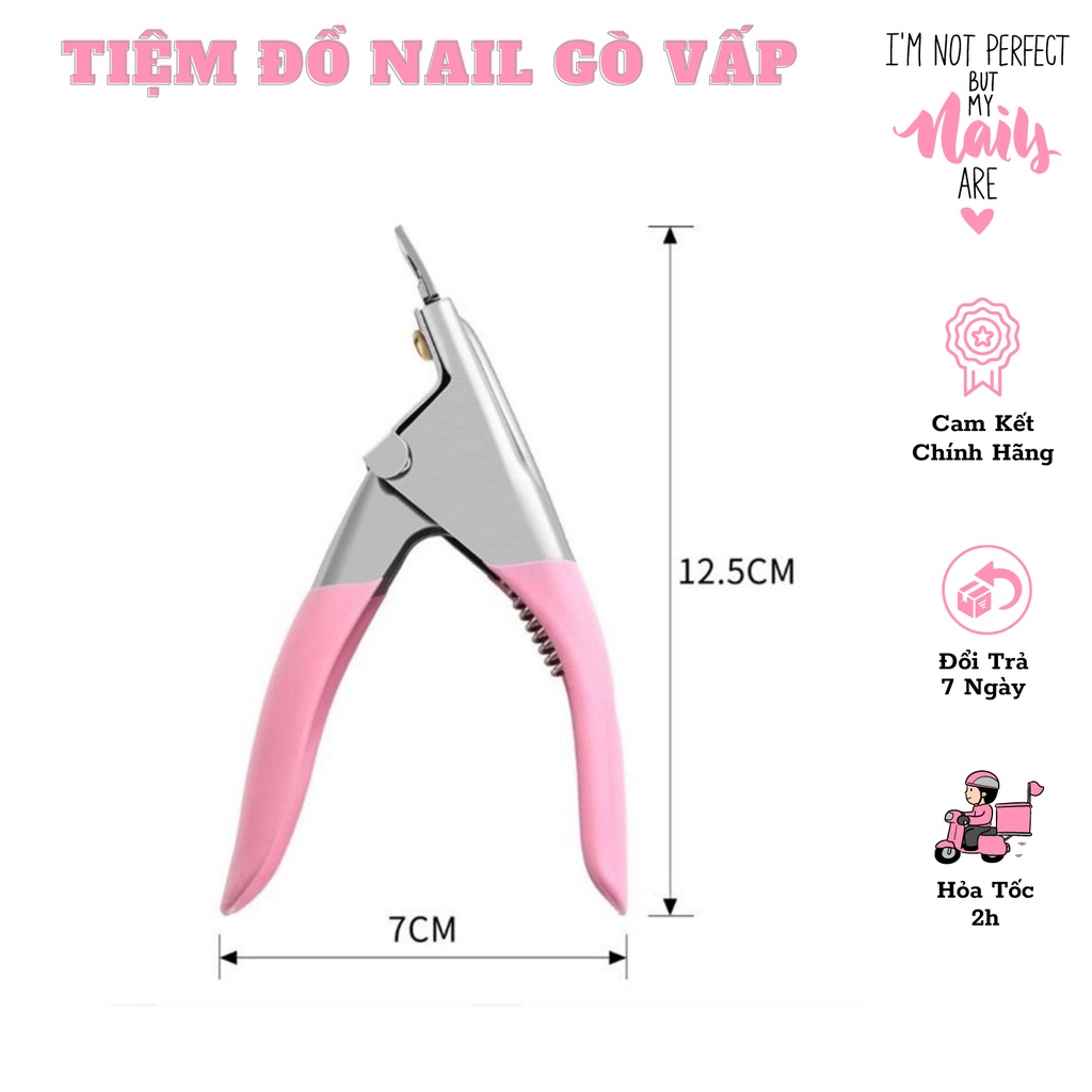 Kềm Bấm Móng Giả - Cắt Típ