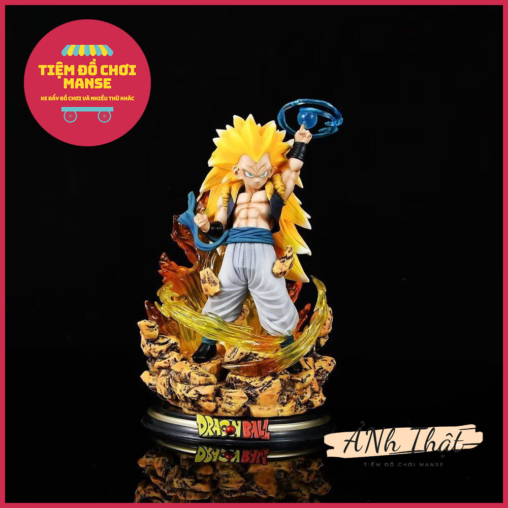 Mô hình nhân vật có led dragon ball gk gotenks và trunks - tiệm đồ chơi manse