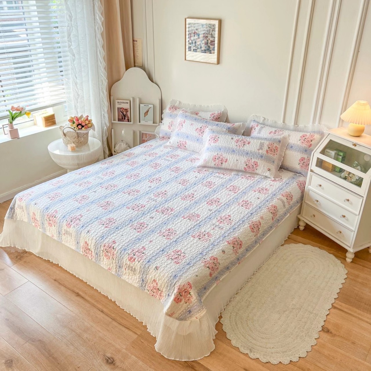 Set quilt pillow fleece color upholstery cushion included Shepherd smooth