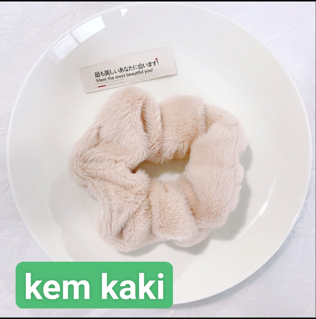[HCM] Dây cột tóc nhung mịn trơn HÀN QUỐC
