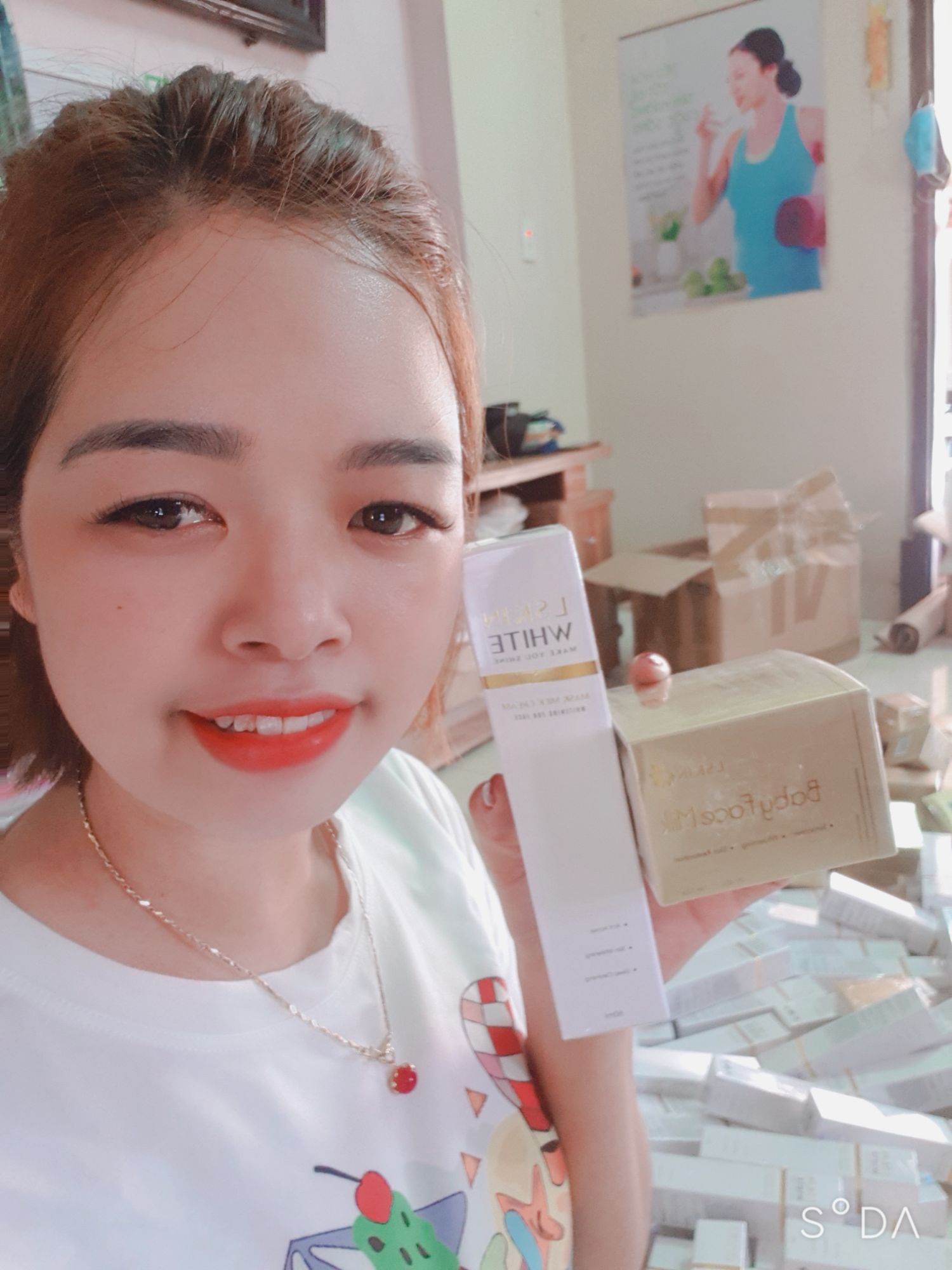Ủ KÉN TẰM - DƯỠNG TRẮNG LÀM ĐỀU MÀU DA