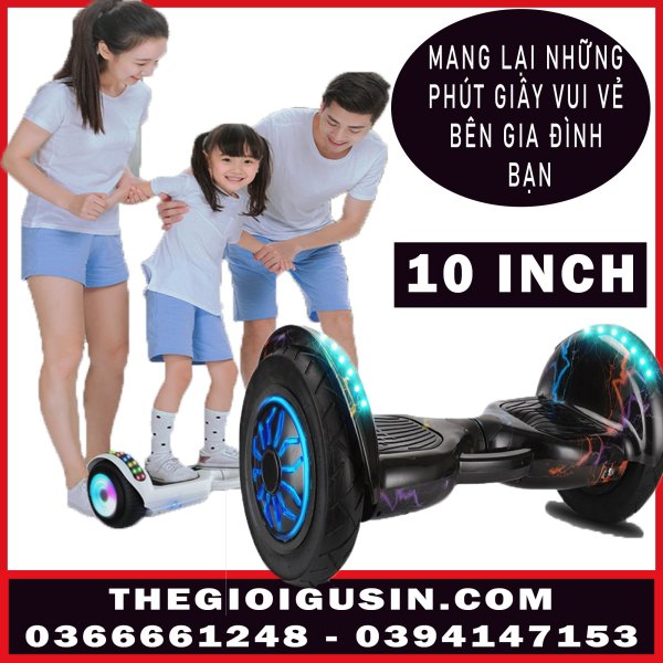 xe thăng bằng 10inch Màu mới cực đẹp / test video / Niềm vui của gia đình là tiêu chí hàng đầu của GuSin <3