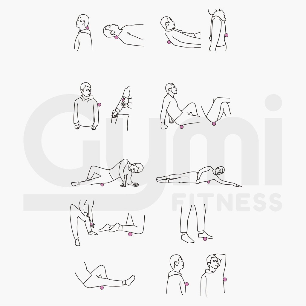[HCM]Bóng Đơn Giãn Cơ Massage Trị Liệu