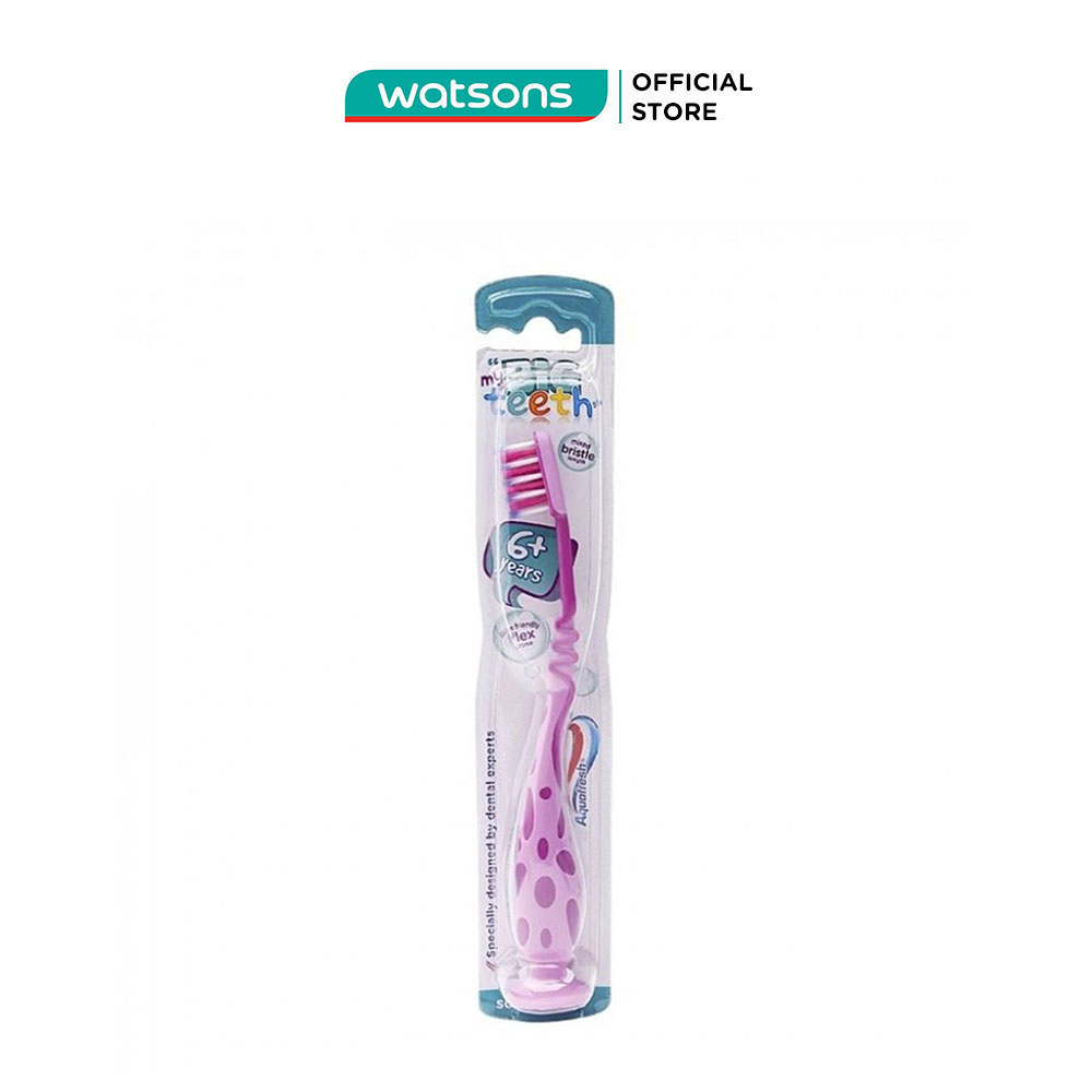 Bàn chải đánh răng trẻ em răng lớn aquafresh kid big teeth 6-8tuổi