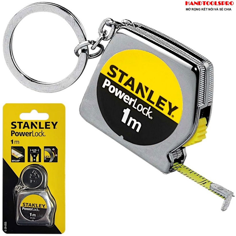 1m Thước cuộn móc khóa Stanley 39-055