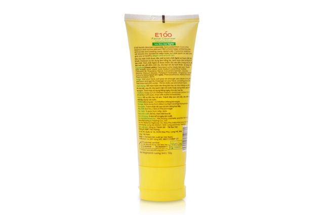 [HCM]Sữa Rữa Mặt E100 Nghệ 50g