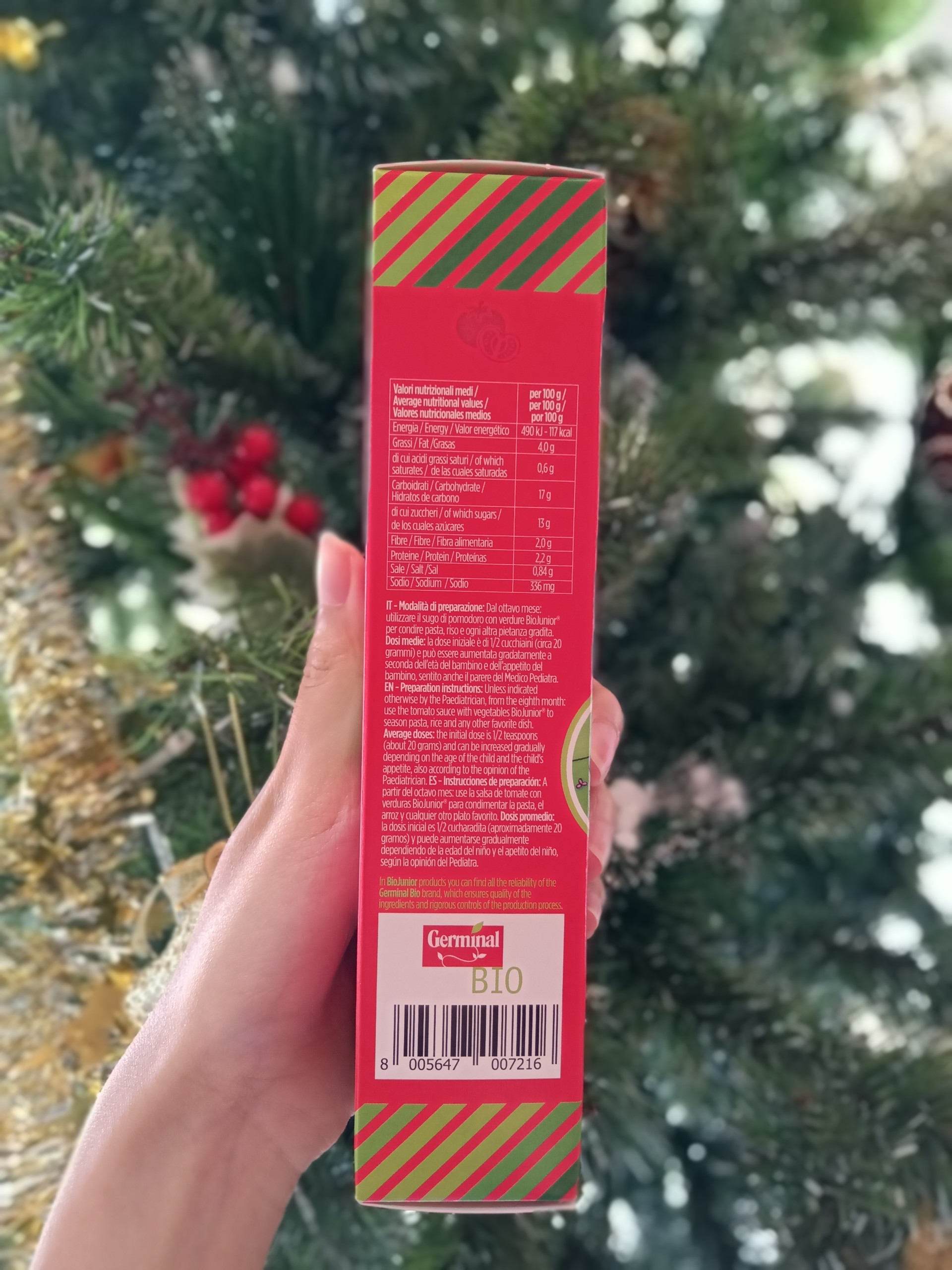 [HCM]Sốt cà chua hữu cơ cho bé Bio Junior 150g ( Từ 8 tháng tuổi) - Leafhouse hcm
