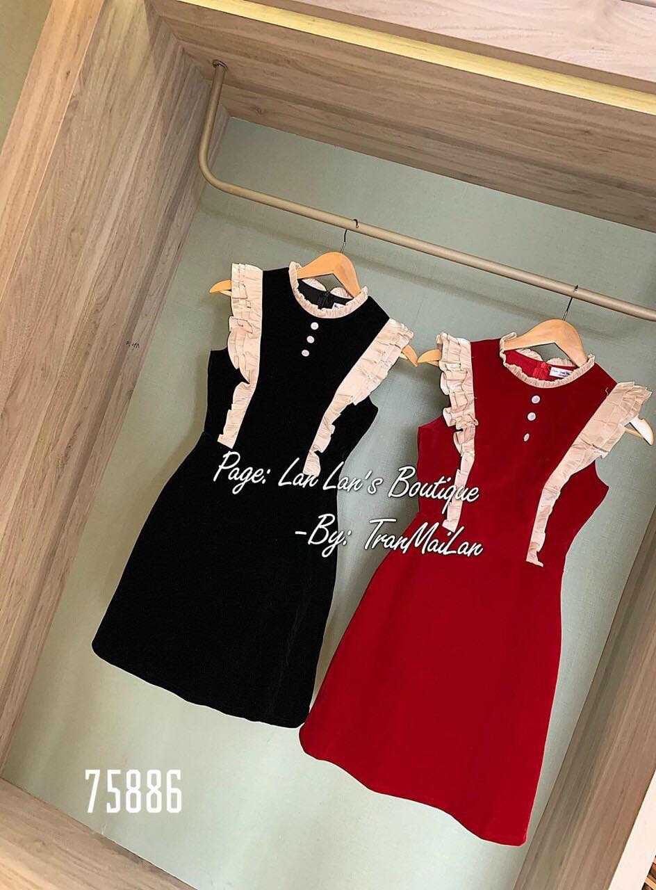 [HCM]ĐẦM XÒE DỰ TIỆC CỔ BÈO PHỐI VOAN SIÊU XINH