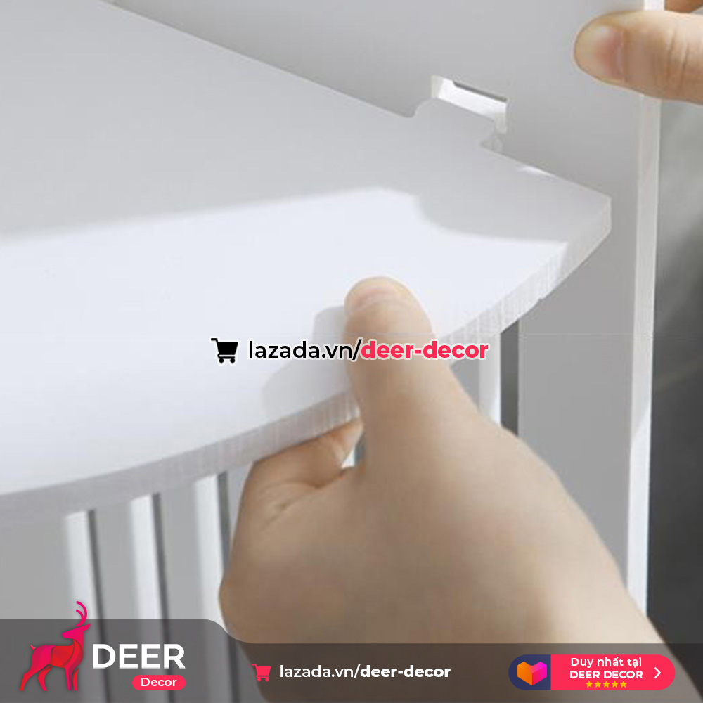 Kệ Góc Để Mỹ Phẩm, Để Phòng Tắm 60X22cm - DEER DECOR