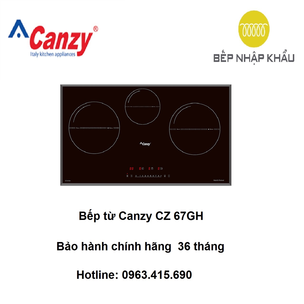 Bếp từ Canzy CZ-67GH