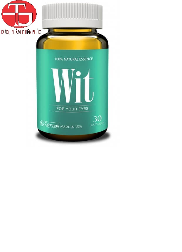 [HCM]Viên Uống Bổ Mắt Wit - Nhập Khẩu Từ Mỹ (30 Viên)