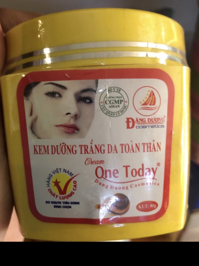 Kem dưỡng trắng da toàn thân one today
