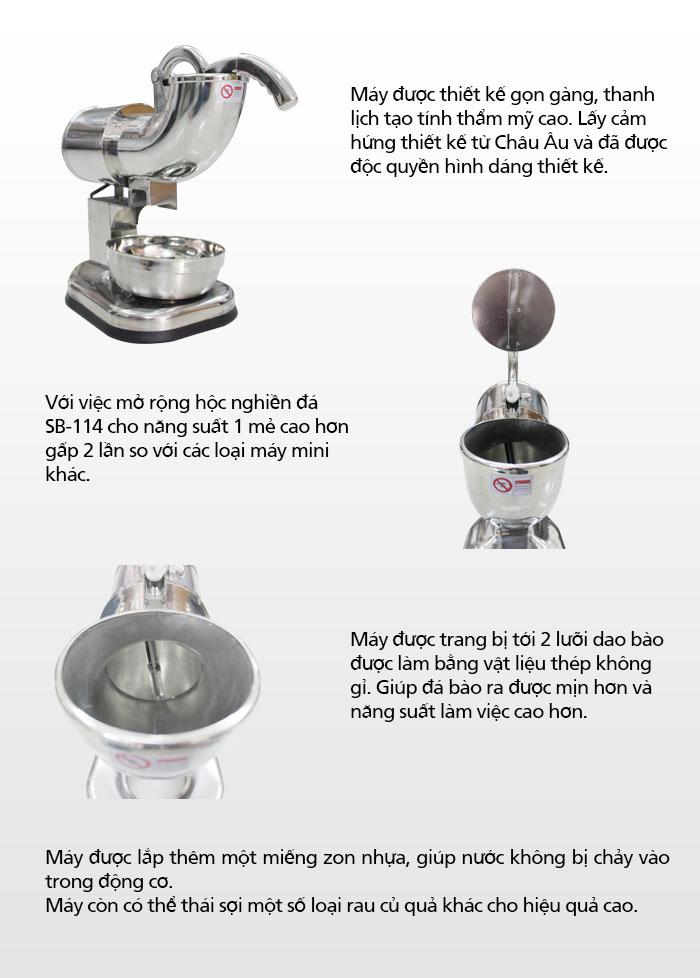 Máy bào đá tuyết SB-114