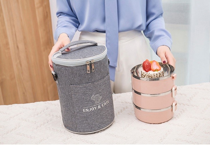 Túi Giữ Nhiệt Cao Cấp Enjoy and Cate (size trung)
