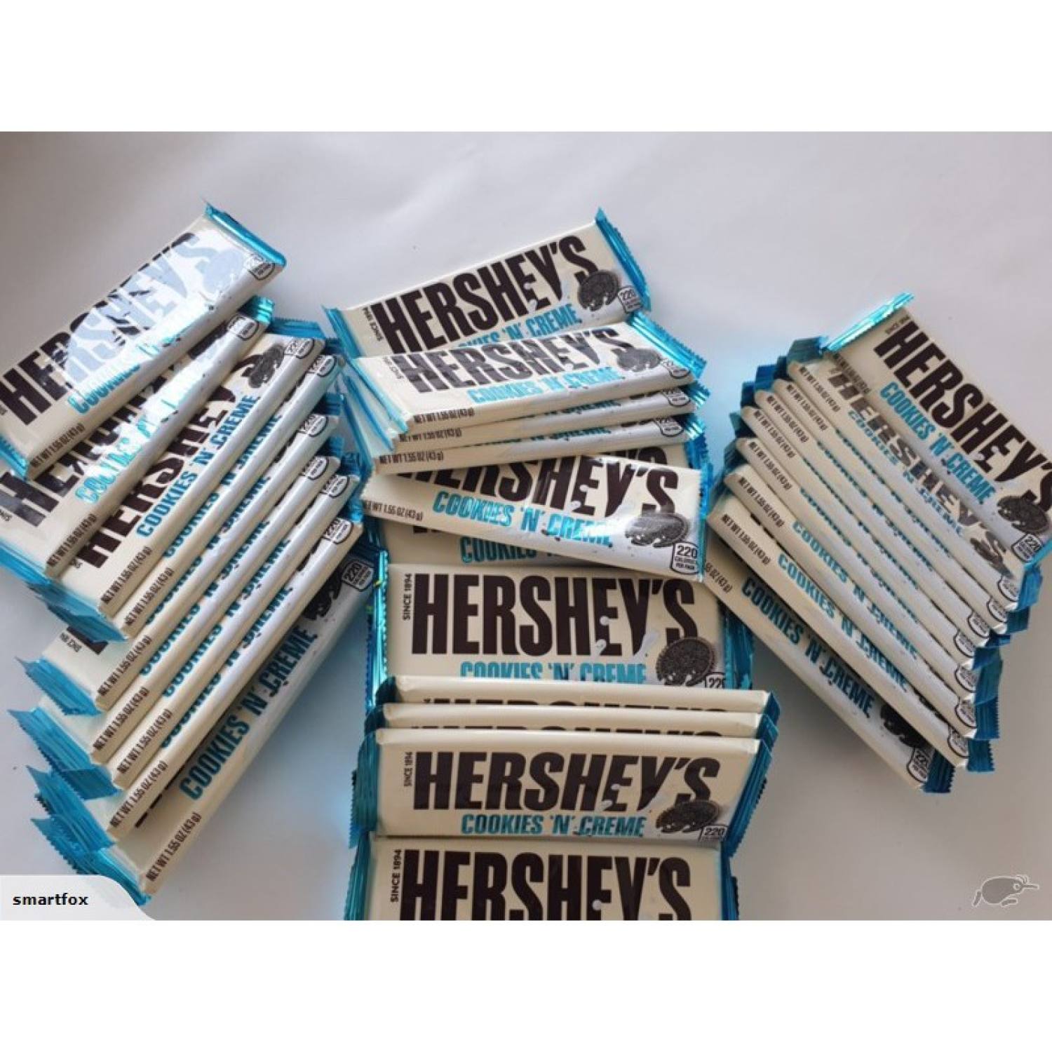 Kẹo Socola Hershey's Cookies 'N' Creme của Mỹ ( Giá bán lẻ 1 thanh)