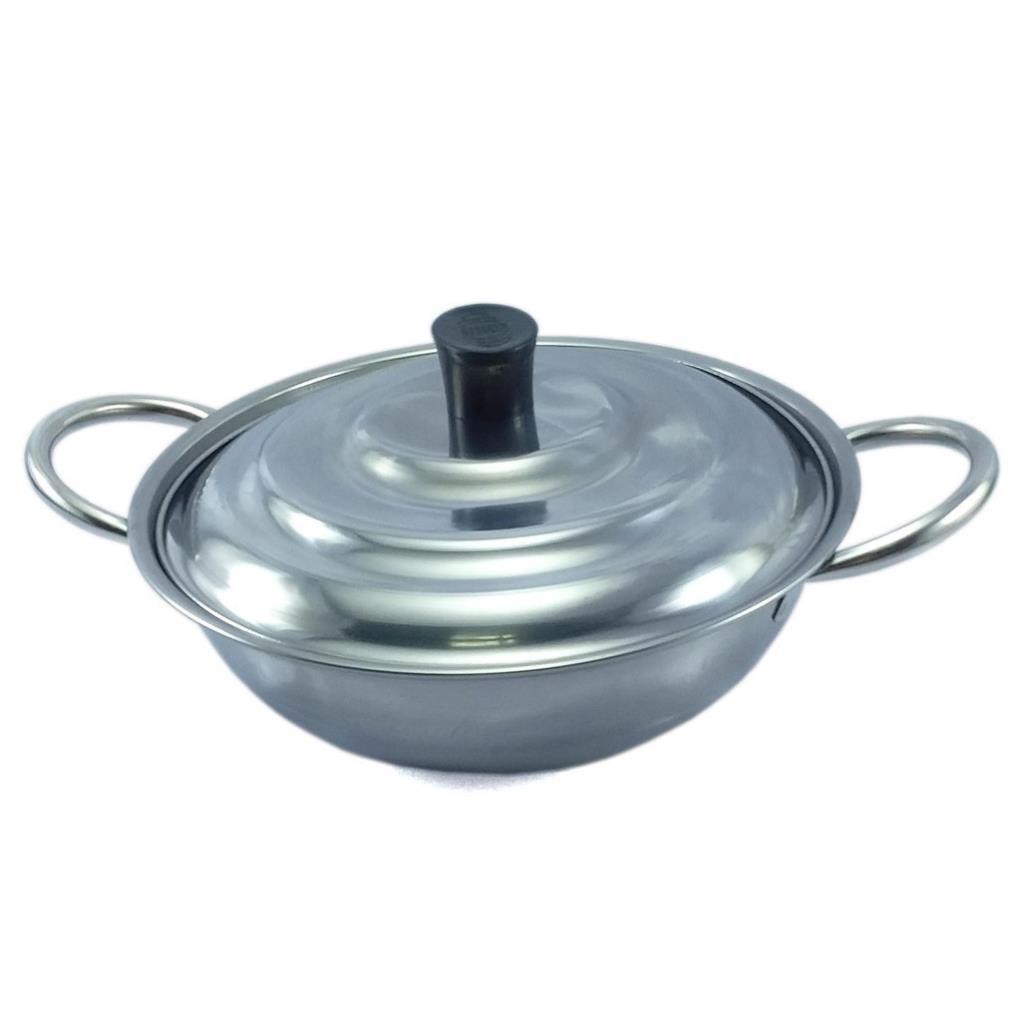 Xửng hấp - xửng hấp inox - Cách nấu nồi lẩu hải sản - Dùng được với bếp từ - Hàng Chính Hãng - xửng hấp 2 tầng 28cm - nồi hấp - xửng hấp bánh - dụng cụ nhà bếp - nồi - Vung kính tiện dụng, chất liệu inox 304 cao cấp