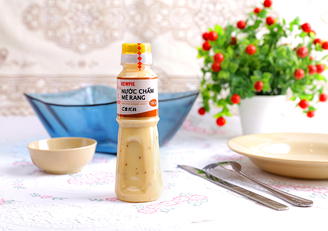Chai nước sốt mè rang 180ml